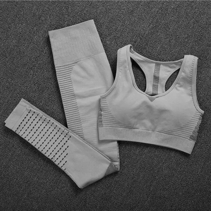 Women's Seamless Set - Crop Top and Leggings