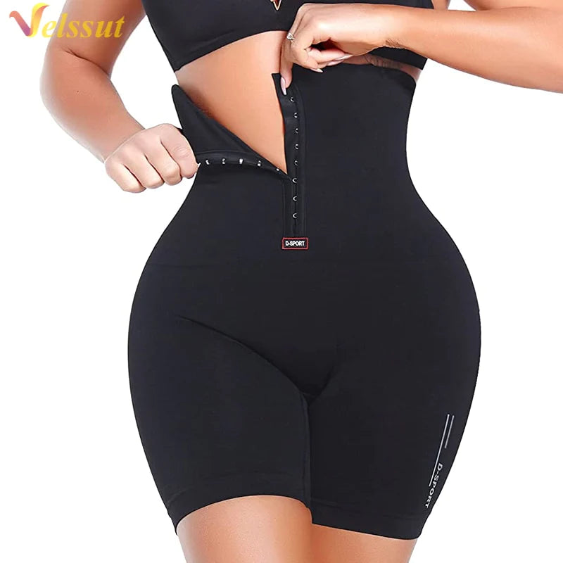 High-Waist Body Shaper - Tummy Control with Adjustable Waist Cincher